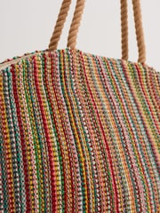 Seasalt Cornwall Brown Alkanet Jute Clam-Shaped Bag - Image 2 of 2