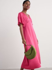 Seasalt Cornwall Pink Bell Gable Above-Ankle Dress - Image 6 of 8