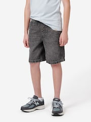 Wrangler Black Boys Longline Frontier 100% Cotton Shorts - Image 1 of 7