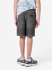 Wrangler Black Boys Longline Frontier 100% Cotton Shorts - Image 2 of 7