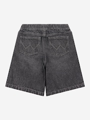 Wrangler Black Boys Longline Frontier 100% Cotton Shorts - Image 7 of 7