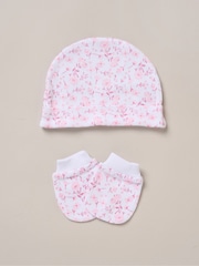 Rock-A-Bye Baby Boutique Baby Pink 100% Cotton Gift Set 5 Piece - Image 5 of 6