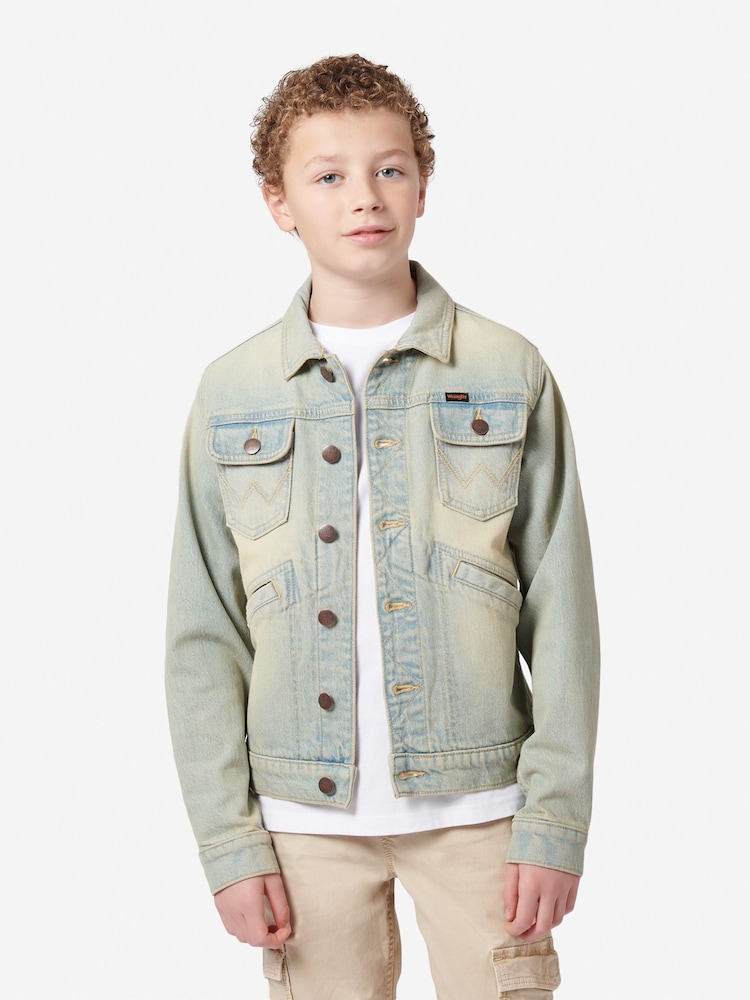 Wrangler Boys Icons Denim Jacket - Imagen 1 de 6
