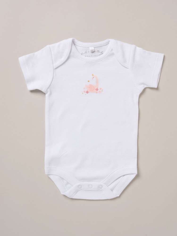 Rock-A-Bye Baby Boutique Pink Baby 100% Cotton Gift Set 10 Piece - Image 2 of 6