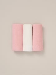 Rock-A-Bye Baby Boutique Pink 100% Cotton Print Gift Set 10 Piece - Image 6 of 6