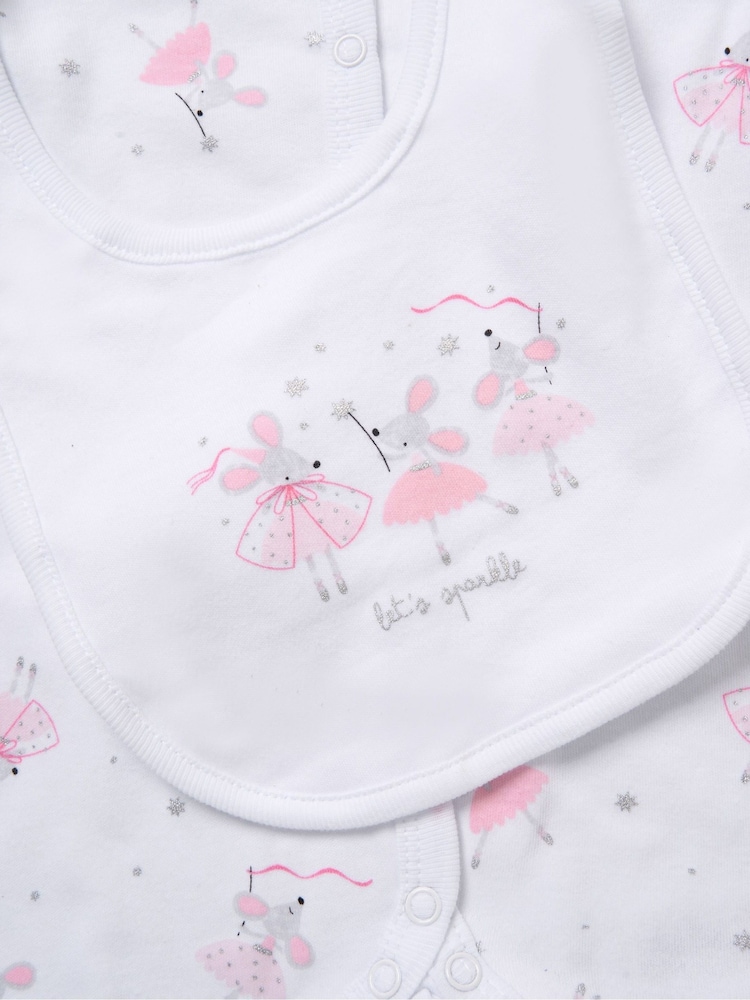 Rock-A-Bye Baby Boutique Baby 100% Cotton Gift Set 5 Piece - Image 6 of 6