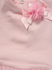 Rock-A-Bye Baby Boutique Rose Ribbon Detail Bodysuit and Headband Outfit Set - Image 3 of 3