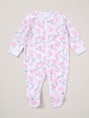 Rock-A-Bye Baby Boutique Baby Pink 100% Cotton All-In-One Gift Set 8 Piece - Image 2 of 6