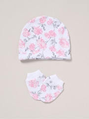 Rock-A-Bye Baby Boutique Baby Pink 100% Cotton All-In-One Gift Set 8 Piece - Image 5 of 6