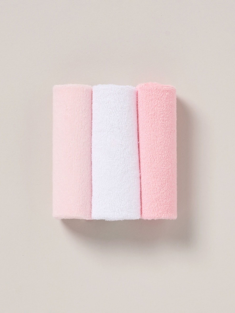 Rock-A-Bye Baby Boutique Baby Pink 100% Cotton All-In-One Gift Set 8 Piece - Image 6 of 6 Rock-A-Bye Baby Boutique Baby Pink 100% Cotton All-In-One Gift Set 8 Piece - Image 6 of 6