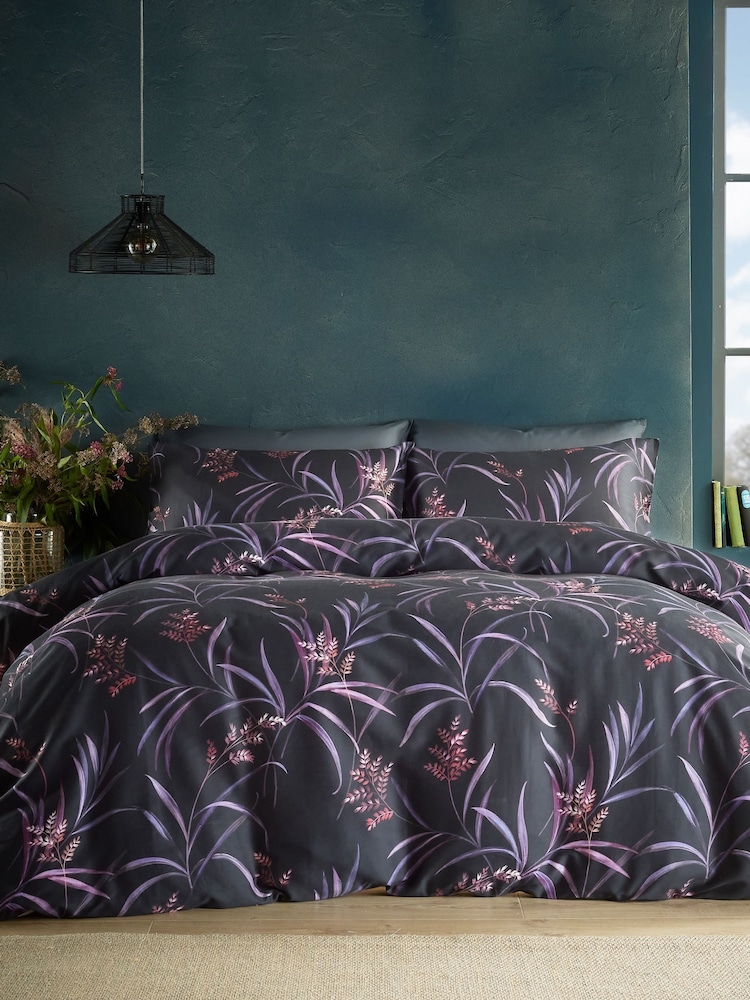 Vantona Black Keiko Quilt Cover Set - Image 1 of 5