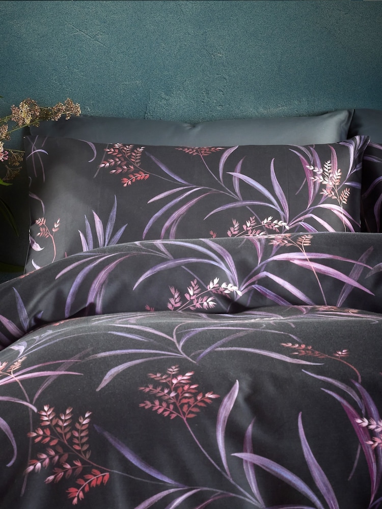 Vantona Black Keiko Quilt Cover Set - Image 2 of 5