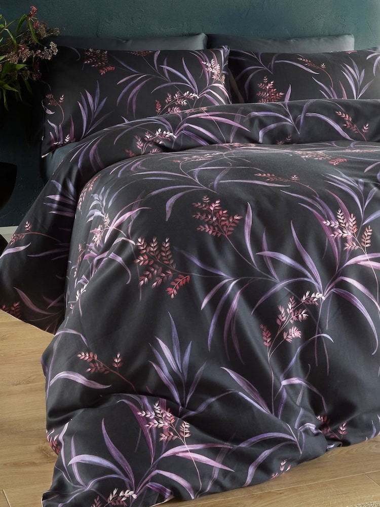 Vantona Black Keiko Quilt Cover Set - Image 3 of 5