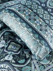 Vantona Blue Mai Blossom Quilt Cover Set - Image 5 of 5