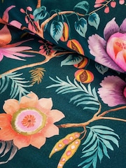 Vantona Teal Blue Anika Quilt Cover Set - Image 3 of 5