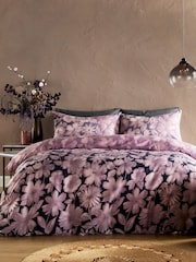 Vantona Purple Georgia Quilt Cover Set - Image 1 of 5