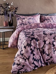Vantona Purple Georgia Quilt Cover Set - Image 4 of 5