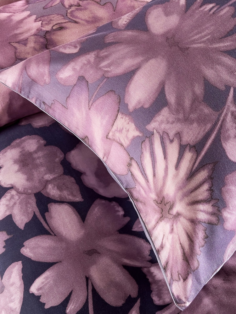 Vantona Purple Georgia Quilt Cover Set - Image 5 of 5