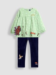 JoJo Maman Bébé The Gruffalo Appliqué Tunic & Leggings - Slika 1 iz 9