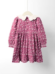 Jojo Maman Bébé Pink Smocked Dress - Image 2 of 4