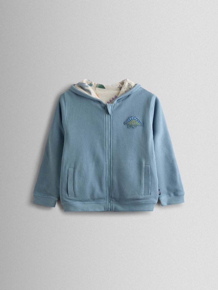 Azul claro - Moletom reversível JoJo Maman Babé Appliqué - Imagem 2 de 9 Azul claro - Moletom reversível JoJo Maman Babé Appliqué - Imagem 2 de 9