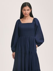 Finery Lauretta Cotton Midi Tiered Dress - Image 2 of 4