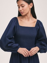 Finery Lauretta Cotton Midi Tiered Dress - Image 3 of 4