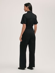 Finery Alice Black Denim Jumpsuit - Imagen 4 de 4