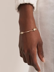 Mint Velvet Gold Tone Fruit Charm Bracelet - Image 5 of 5