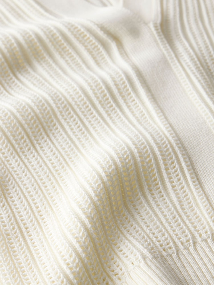 Mint Velvet Cotton Blend Polo Top - Imagen 13 de 13