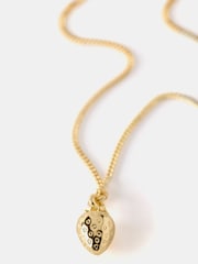 Mint Velvet Gold Tone Strawberry Charm Necklace - Image 3 of 4