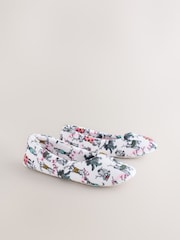 White Dogs Plush Ballet Slippers - Image 2 of 11