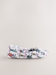 White Dogs Plush Ballet Slippers - Image 4 of 11