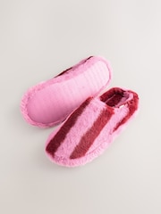 Pink Stripe Mule Slippers - Image 4 of 5