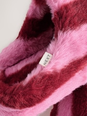 Pink Stripe Mule Slippers - Image 5 of 5
