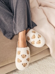 Urso Ecru - Mule Borg Slippers - Imagem 6 de 8