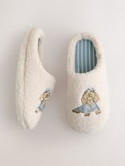 Neutral Charlie Cockapoo - Pantufas Borg Mule - Imagem 1 de 7