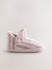 Pink Stripe Boot Slippers - Image 5 of 8