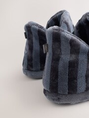 Grey Stripe Boot Slippers - Image 8 of 8