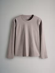 The Set 4 Pack Long Sleeve Heavyweight Relaxed T-Shirts - Imagen 3 de 7