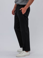 Religion Black 100% Cotton Lightweight Basic Chino Trousers - Image 4 of 5