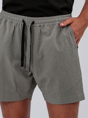 Religion Green Elasticated 100% Cotton Chino Shorts - Image 5 of 5