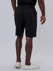 Religion Black Pleated 100% Cotton Shorts - Image 3 of 5