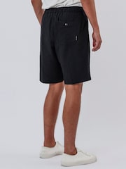 Religion Blue Pleated 100% Cotton Shorts - Image 2 of 6