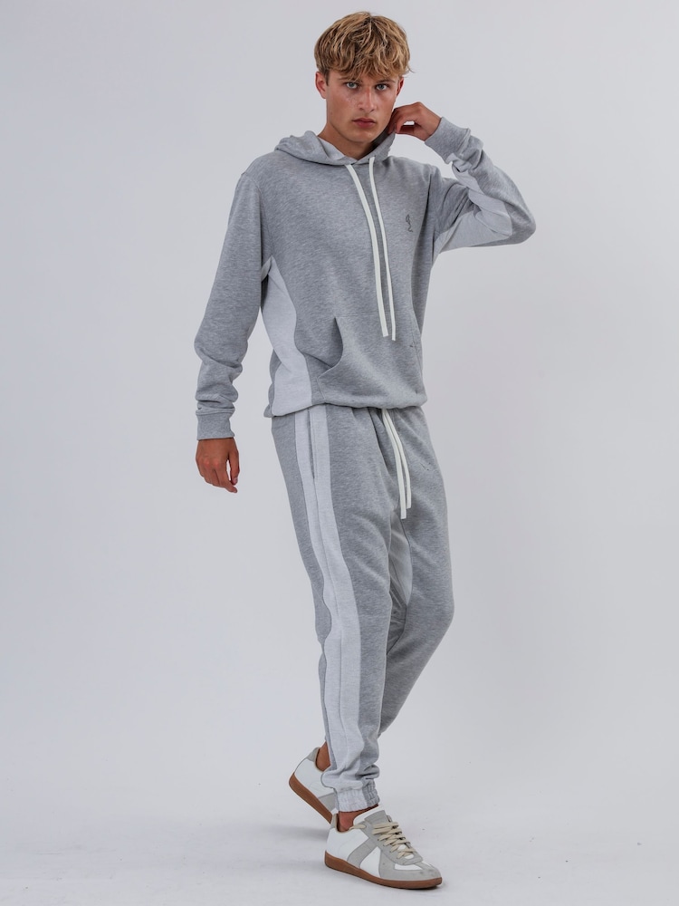 Religion Grey Reverse 100% Cotton Joggers - Image 2 of 3