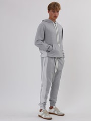 Religion Grey Reverse 100% Cotton Joggers - Image 3 of 3