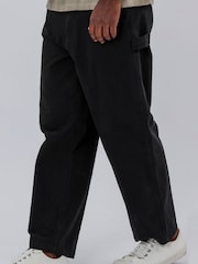 Religion Black 100% Cotton Work Wear Trousers - Image 4 of 5
