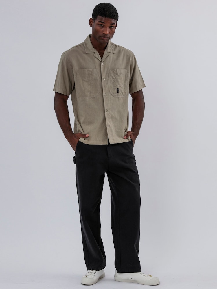 Religion Black 100% Cotton Work Wear Trousers - Image 5 of 5