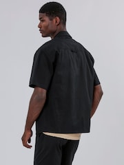 Черный - Religion Lightweight Short Sleeve Shirt - Изображение 2 из 5