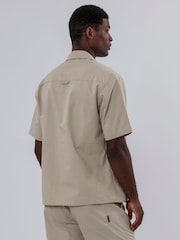 Кремовый - Religion Lightweight Short Sleeve Shirt - Изображение 2 из 5